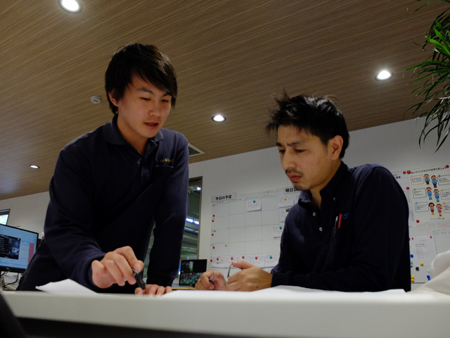 製作設計~組立まで一連の流れで製作